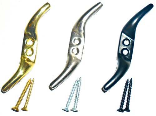 Métal cleat crochets avec - x2,