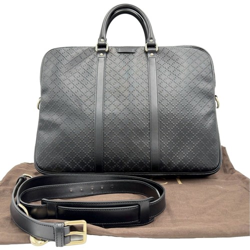 Gucci attaché case - en, cuir