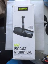 Microphone Shure MV7-K USB Micro de Studio - Noir NEUF 