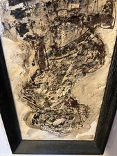 ancien tableau africain du peintre Adingra