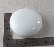 Ancien presse papier / sulfure en verre / opaline, Saint Louis