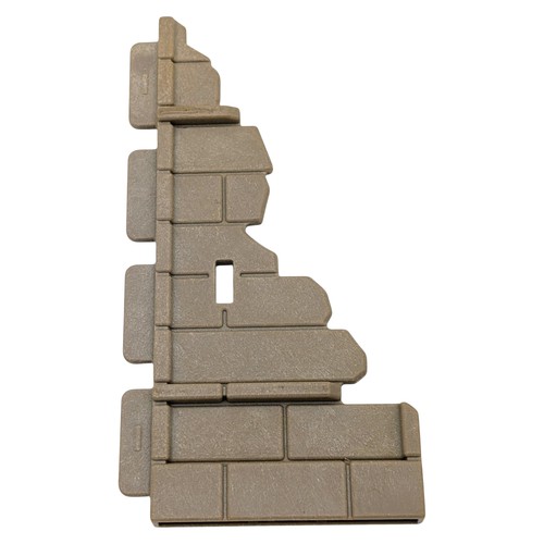Playmobil mur détruit gris