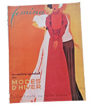 REVUE FEMINA Octobre 1932 N°