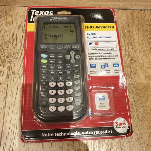 Calculatrice advanced - ti-82,