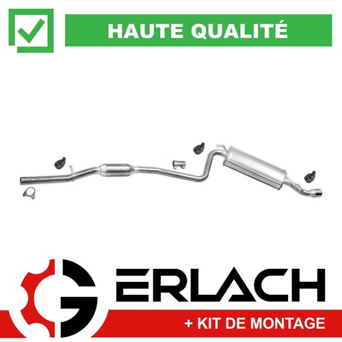 Echappement silencieux pour
