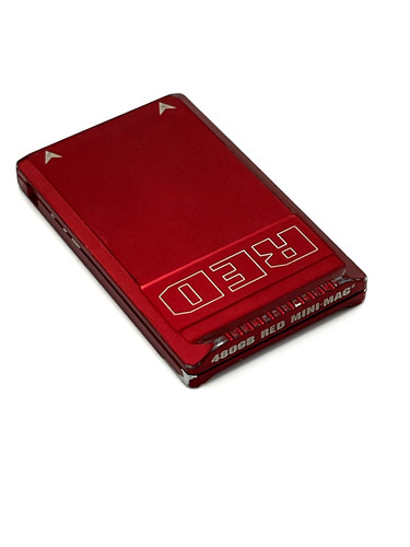Red digital mini mag - red, 480gb