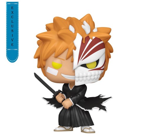 Bleach ichigo with half mask - with,