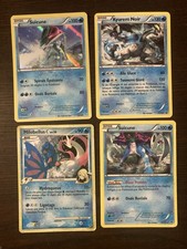 Carte Pokémon Lot De 4 Cartes Suicune -2013/2016 Kyurem Noir…FR Occasion