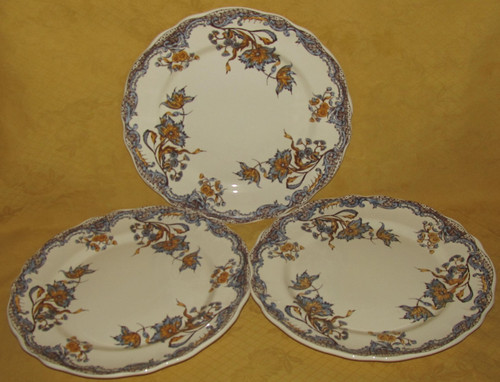 Série assiettes plates - 3,