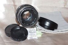 EXC objectif M42 50mm f1,8 MEYER-OPTIK ORESTON, bouchons-pare-soleil-housse TBE