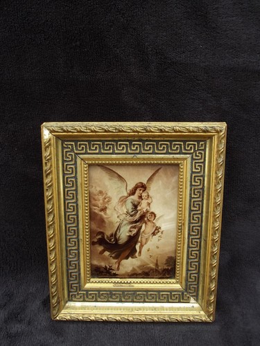 Ancien fixé sous - sous, verre