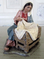 Personnage Crèche Vierge Marie J. Mayo Del Prado Hauteur 9 cm Boîte d'origine