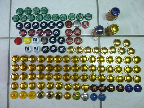 Lot capsules bière - de, de