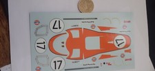 décalcomanie  porsche 917 lh