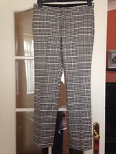 Zara Pantalon À Carreaux Noir