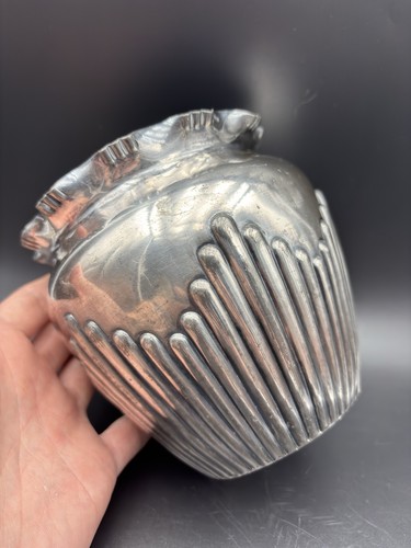 Ancien grand vase métal - vase,