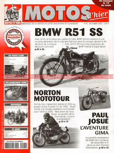 Motos hier bmw r51 ss - r51, r