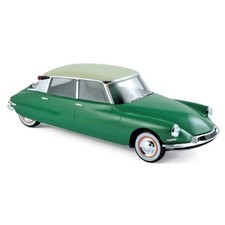 Citroen DS 19 1956 Green & Champagne 1/18 - 181480 NOREV