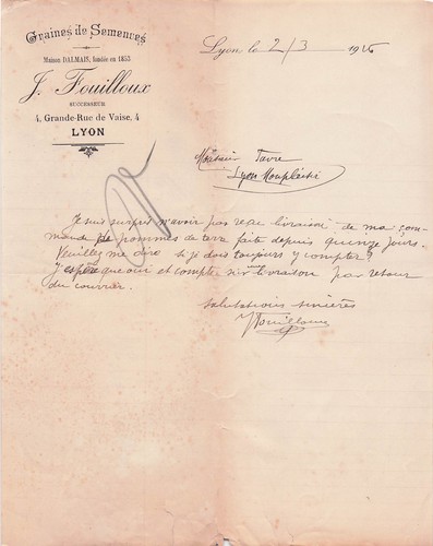 Lyon grainetier fouilloux - 69,