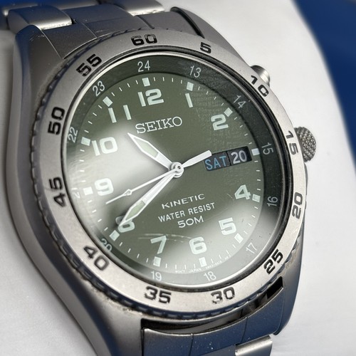 Seiko kinetic 5m63 0a50 - seiko, 5m63-0a50