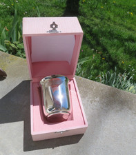 timbale en argent massif