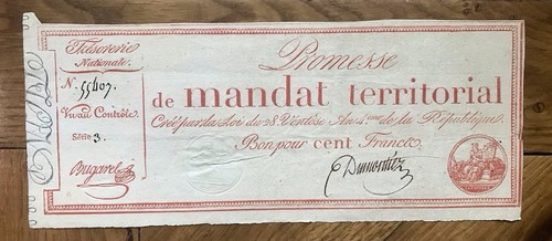 Assignat mandat territorial - mandat,