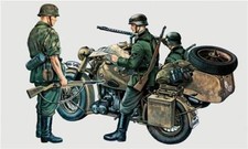 1:35 Italeri Bmw R 75 With