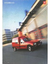 ▄▀▄ Brochure CITROEN C15 Diesel FIRST (Français) 2000 ▄▀▄