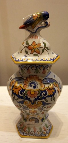 Petit pot faïence décor - petit,