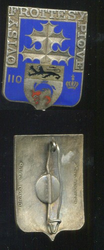 Infanterie 110 regiment - 110°,
