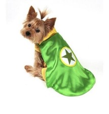 Green Superhero Dog Costume