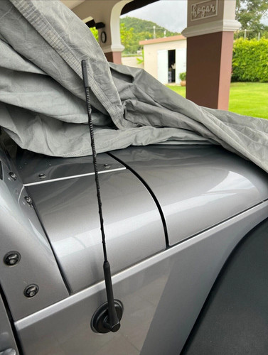 Antenna rubber mast - 16",