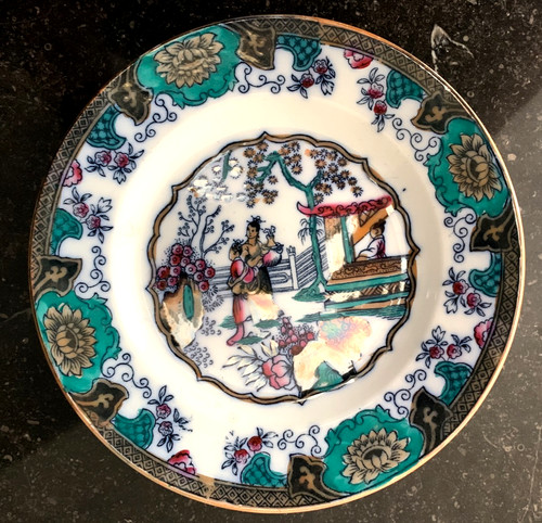 Assiette porcelaine chine - 37),