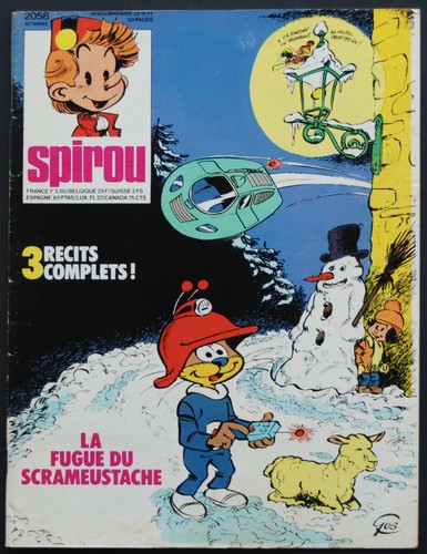 Spirou 2058 1977 - spirou,