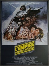 THE EMPIRE STRIKES BACK Affiche Cinéma 53x40 Movie Poster STAR WARS R1990