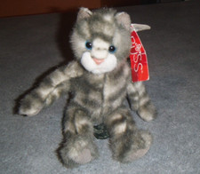 Adorable peluche chat Tabatha