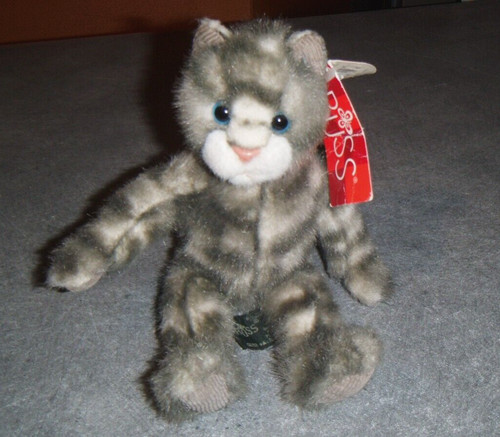 Adorable peluche chat tabatha - peluche,