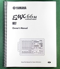 Yamaha EMX66M Instruction