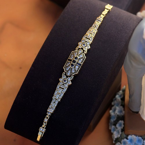 Bracelet doré antique - bracelet,