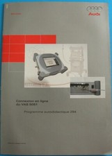 Manuel AUDI programme autodidactique n°294 connexion en ligne du VAS 5051