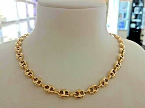 18k jaune chaîne - 18k, collier