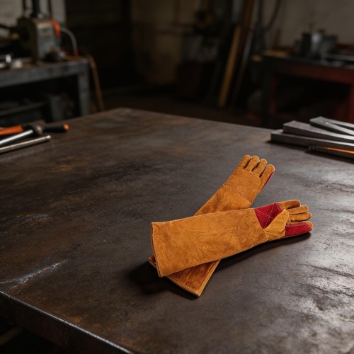 Gants jardinage long jaune - de,