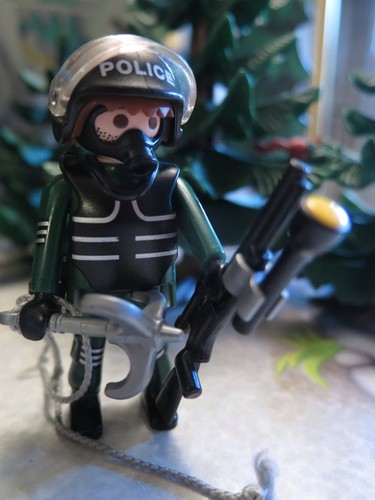Tireur élite policier - tireur,