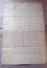 LOUIS XIV ROI DE FRANCE LETTRE