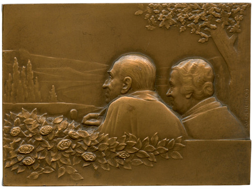 Medaille art bronze mariage - medaille,