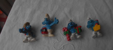 Figurine Schtroumpf PEYO   LOT 4  bully  Schleich Peyo,