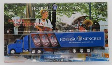 GRELL HO 1/87 CAMION TRUCK TRAILER KENWORTH T800 SZ BIERE HOFBRÄU MÜNCHEN IN BOX