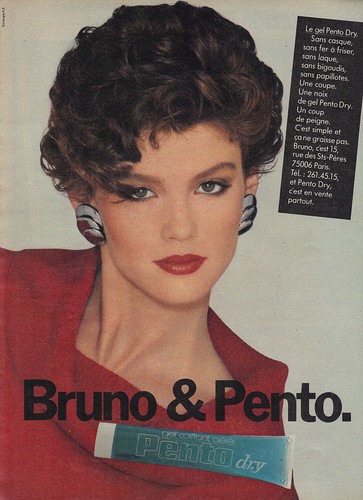 Publicite 1977 pento gel - publicite,
