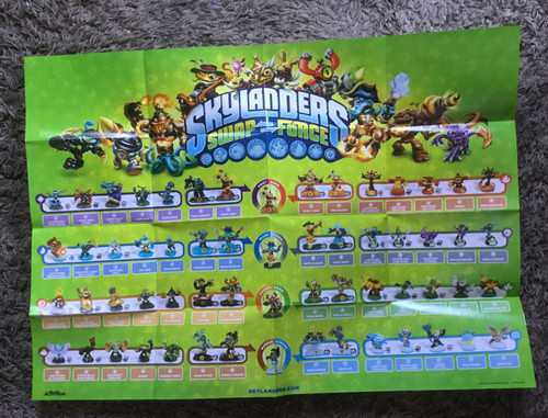 Skylanders swap force poster - swap,