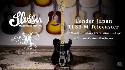 Fender japan tl33 monty s - tl33-m, monty's
